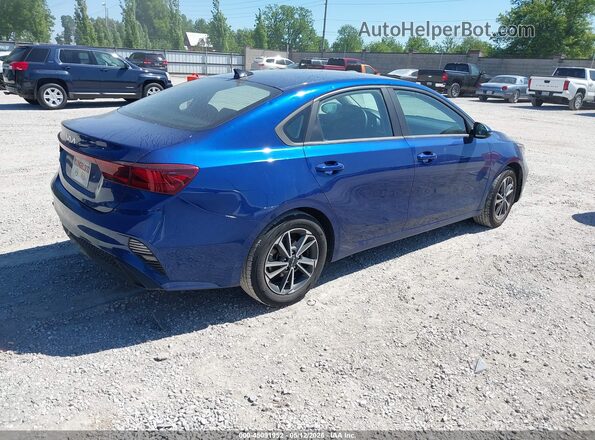 3KPF24AD7NE466312 2022 KIA FORTE Blue Հետևի աջ