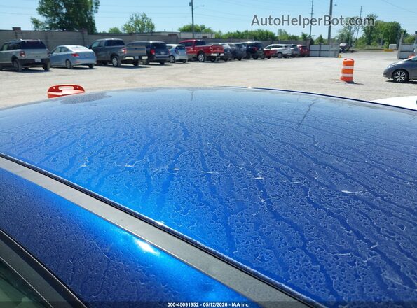 3KPF24AD7NE466312 2022 KIA FORTE Blue Դիմացի տեսք