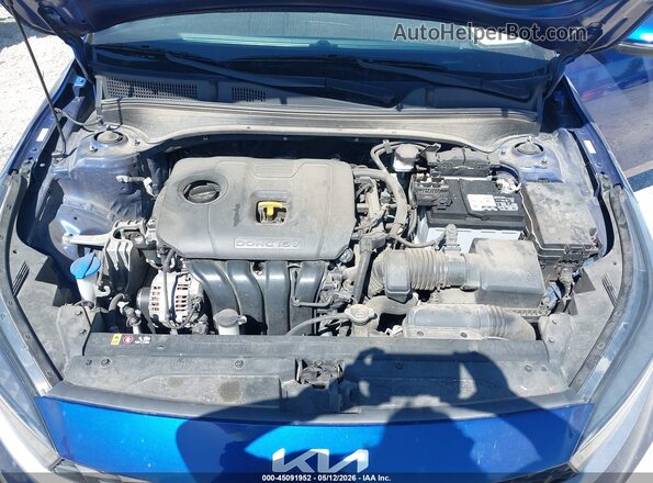 3KPF24AD7NE466312 2022 KIA FORTE Blue Հետևի տեսք