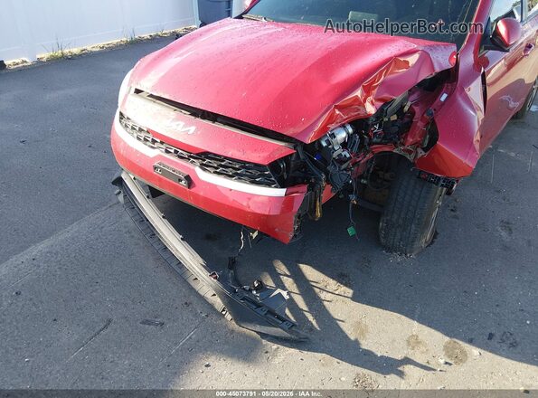 3KPF24AD7PE597467 2023 KIA FORTE Red Front view