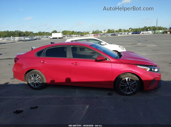 3KPF24AD7PE597467 2023 KIA FORTE Red Rear interior view