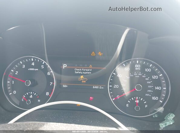 3KPF24AD7PE678260 2023 KIA FORTE Gray Հետևի նստատեղերի տեսք