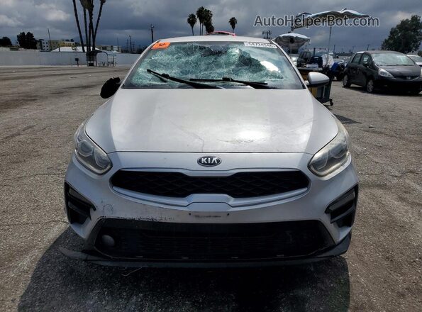 3KPF24AD8LE174889 2020 KIA FORTE Silver Front view