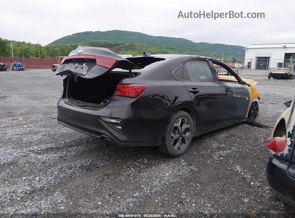 3KPF24AD8LE262194 2020 KIA FORTE Черный Задняя правая четверть