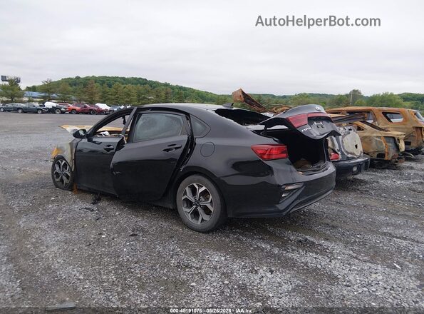 3KPF24AD8LE262194 2020 KIA FORTE Черный Задняя левая четверть