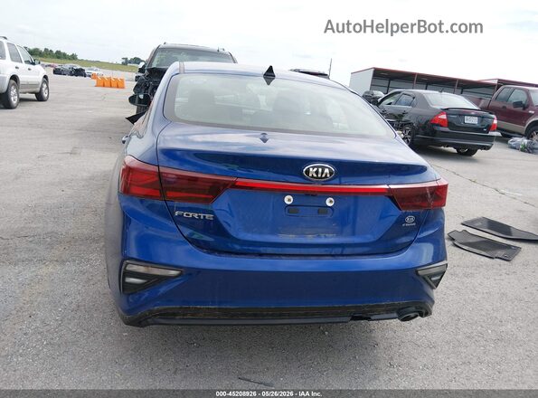 3KPF24AD8ME385365 2021 KIA FORTE Blue 