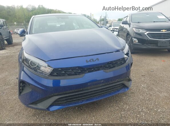 3KPF24AD8PE551405 2023 KIA FORTE Синий Вид щитка приборов