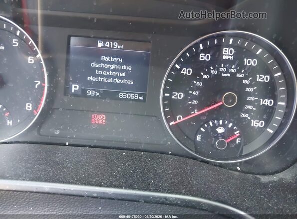 3KPF24AD9KE024952 2019 KIA FORTE Red 