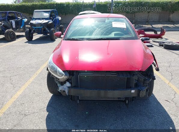3KPF24AD9KE024952 2019 KIA FORTE Red Вид задньої частини салону