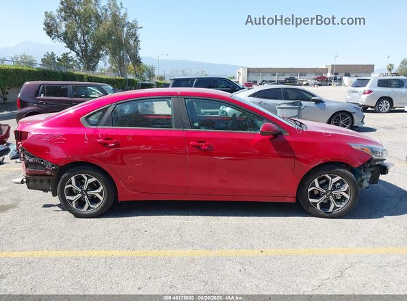 3KPF24AD9KE024952 2019 KIA FORTE Red Панорамний вид салону 360°
