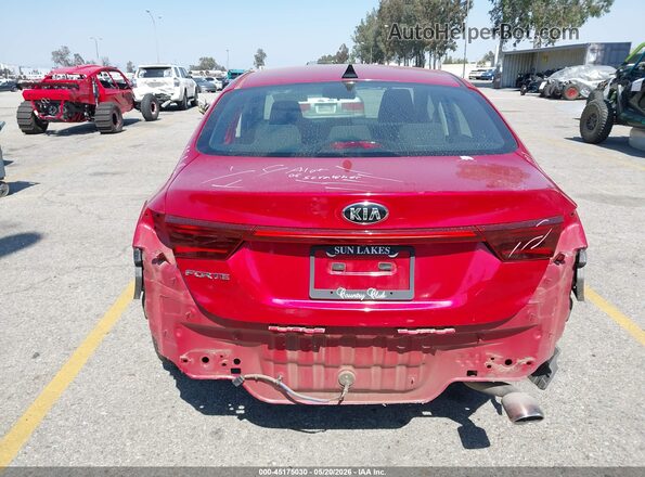 3KPF24AD9KE024952 2019 KIA FORTE Red 