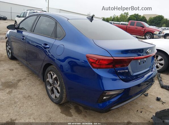 3KPF24AD9KE115011 2019 KIA FORTE Синий Задняя левая четверть