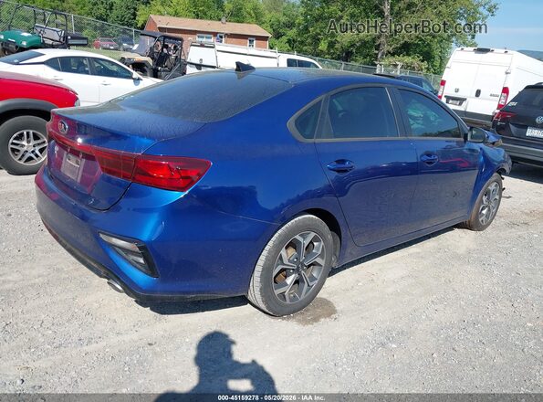 3KPF24AD9ME279510 2021 KIA FORTE Blue Հետևի աջ