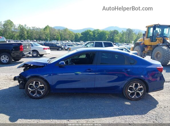 3KPF24AD9ME279510 2021 KIA FORTE Blue 