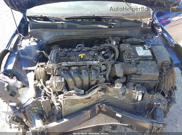 3KPF24AD9ME279510 2021 KIA FORTE Blue Հետևի տեսք