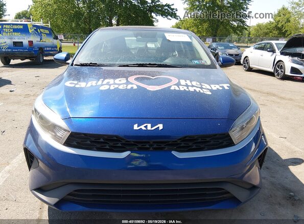 3KPF24AD9NE457790 2022 KIA FORTE Синий Вид щитка приборов