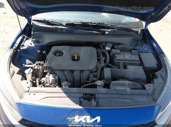 3KPF24AD9NE457790 2022 KIA FORTE Синий Вид сзади