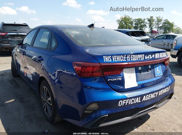 3KPF24AD9NE457790 2022 KIA FORTE Синий Задняя левая четверть