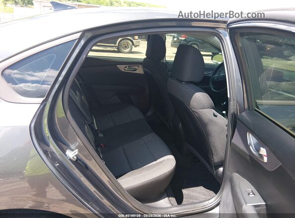 3KPF24AD9NE465047 2022 KIA FORTE Gray VIN sticker view