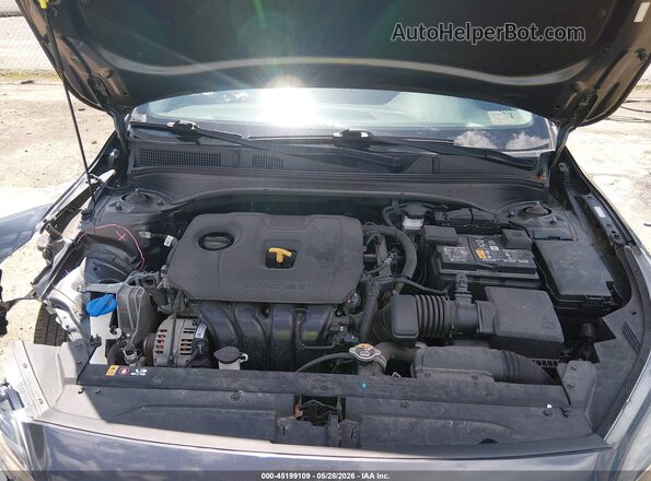 3KPF24AD9NE465047 2022 KIA FORTE Gray Rear view