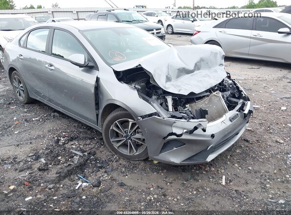 3KPF24AD9NE494239 2022 KIA FORTE Gray Front view