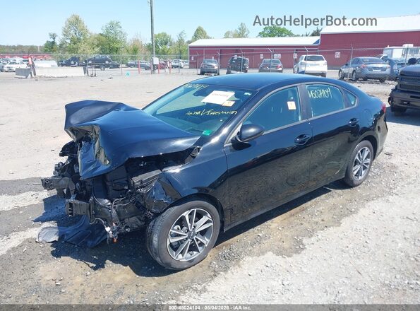3KPF24AD9RE762194 2024 KIA FORTE Black Առջևի ձախ երեք քառորդ տեսարան