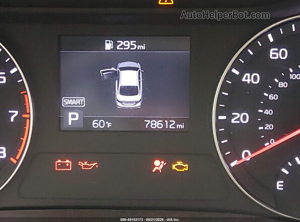 3KPF24ADXKE043381 2019 KIA FORTE White 