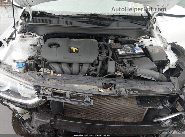 3KPF24ADXKE043381 2019 KIA FORTE White Vista trasera