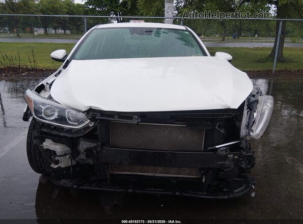 3KPF24ADXKE043381 2019 KIA FORTE White Vista del cuadro de instrumentos