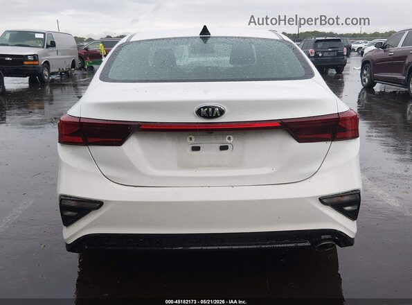 3KPF24ADXKE043381 2019 KIA FORTE White 