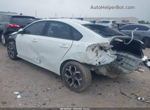 3KPF24ADXLE259054 2020 KIA FORTE White Rear left