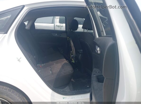 3KPF24ADXLE259054 2020 KIA FORTE White VIN sticker view
