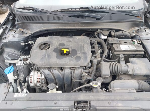 3KPF24ADXME267740 2021 KIA FORTE Gray Հետևի տեսք