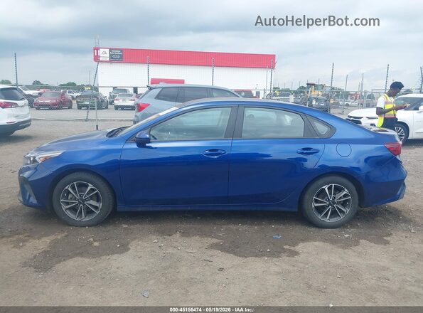 3KPF24ADXRE785161 2024 KIA FORTE Blue Սալոնի 360 աստիճան տեսք