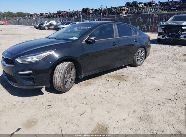 3KPF34AD0KE044293 2019 KIA FORTE Black Front left