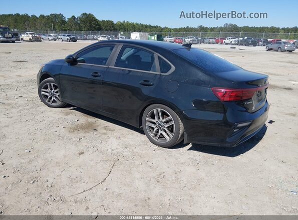 3KPF34AD0KE044293 2019 KIA FORTE Black Rear left