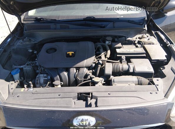 3KPF34AD0KE044293 2019 KIA FORTE Black Rear view