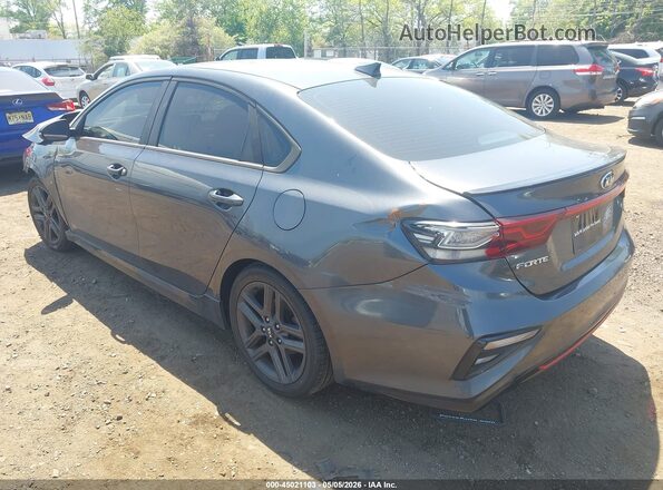 3KPF34AD0LE160823 2020 KIA FORTE Gray Задня ліва чверть