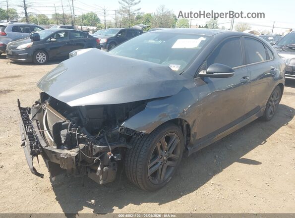 3KPF34AD0LE160823 2020 KIA FORTE Gray Передня ліва чверть