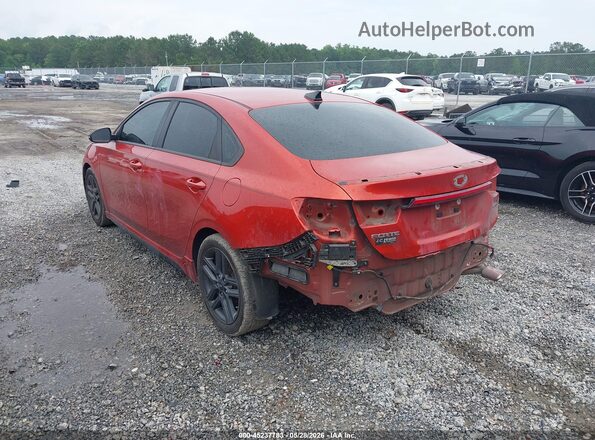 3KPF34AD0LE168209 2020 KIA FORTE Red Задня ліва чверть