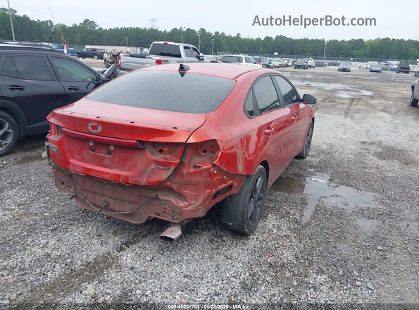 3KPF34AD0LE168209 2020 KIA FORTE Red Задня права чверть