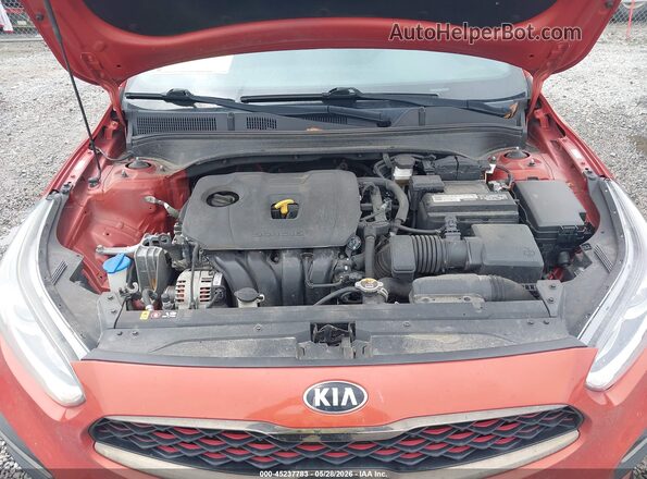 3KPF34AD0LE168209 2020 KIA FORTE Red Вид ззаду