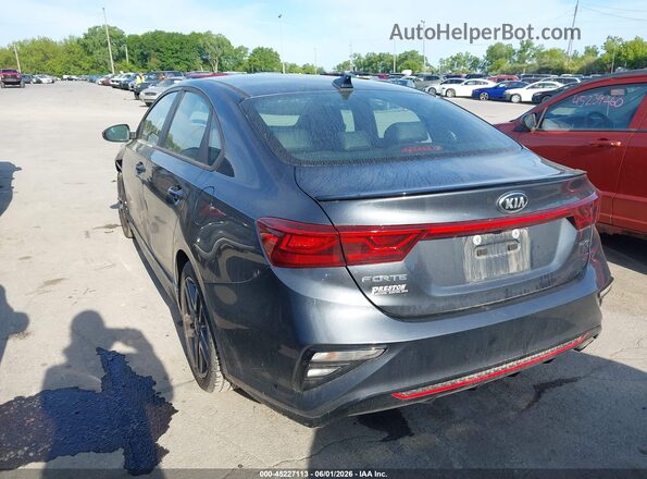 3KPF34AD0ME275987 2021 KIA FORTE Gray Հետևի ձախ
