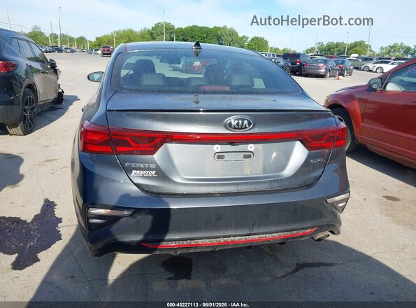3KPF34AD0ME275987 2021 KIA FORTE Gray 