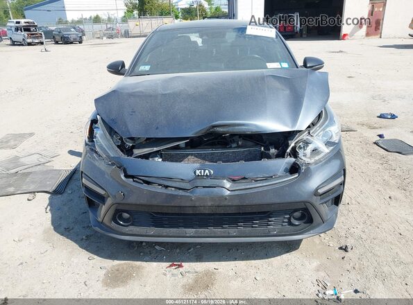 3KPF34AD0ME280669 2021 KIA FORTE Gray 