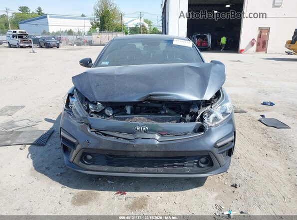 3KPF34AD0ME280669 2021 KIA FORTE Gray 