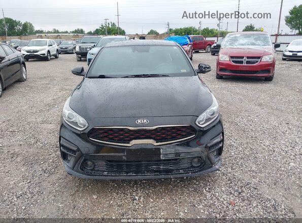 3KPF34AD0ME408182 2021 KIA FORTE Black Սարքավորումների վահանակի տեսք