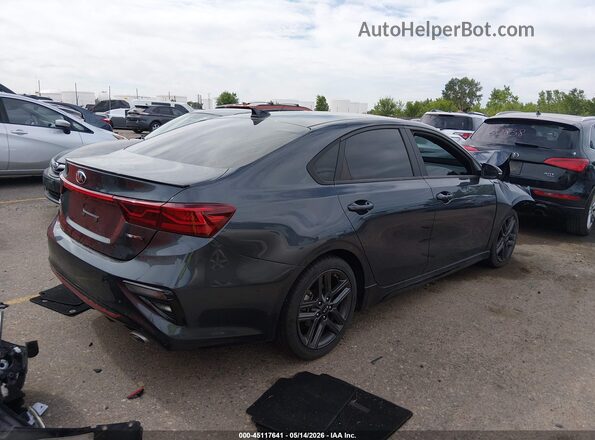 3KPF34AD1LE248621 2020 KIA FORTE Gray Trasero derecho