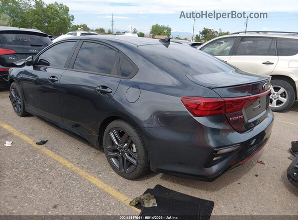 3KPF34AD1LE248621 2020 KIA FORTE Gray Trasero izquierdo