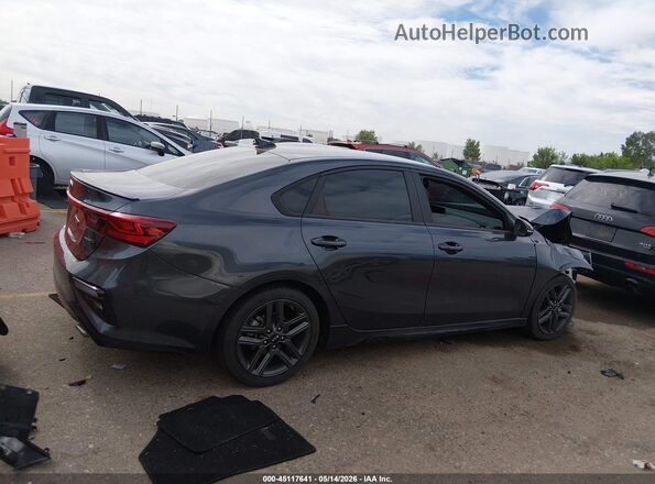 3KPF34AD1LE248621 2020 KIA FORTE Gray Vista interior de 360 grados